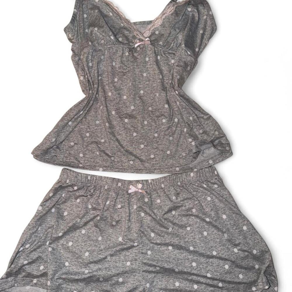 laura ashley y2k style pj set with babydoll style top